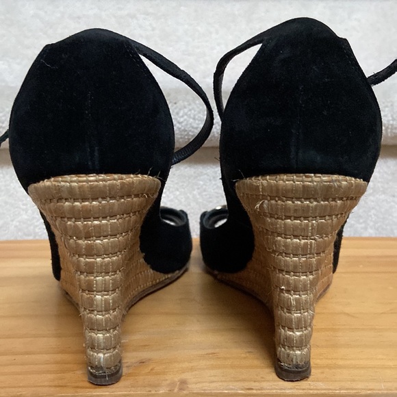 gucci wedge espadrilles / heels / sandals - Picture 8 of 16